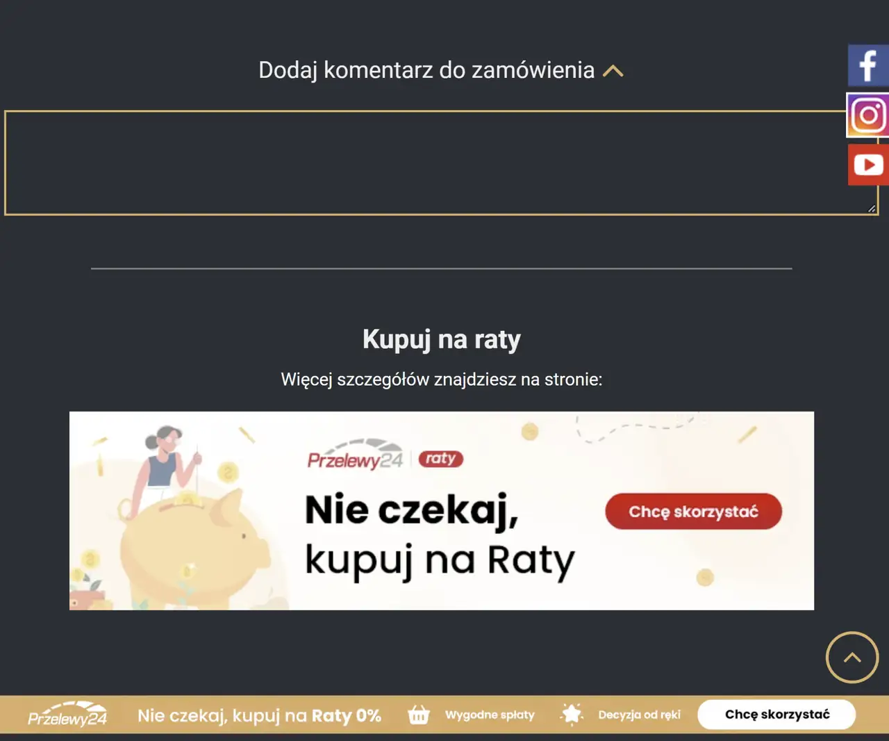 Zakupy na raty